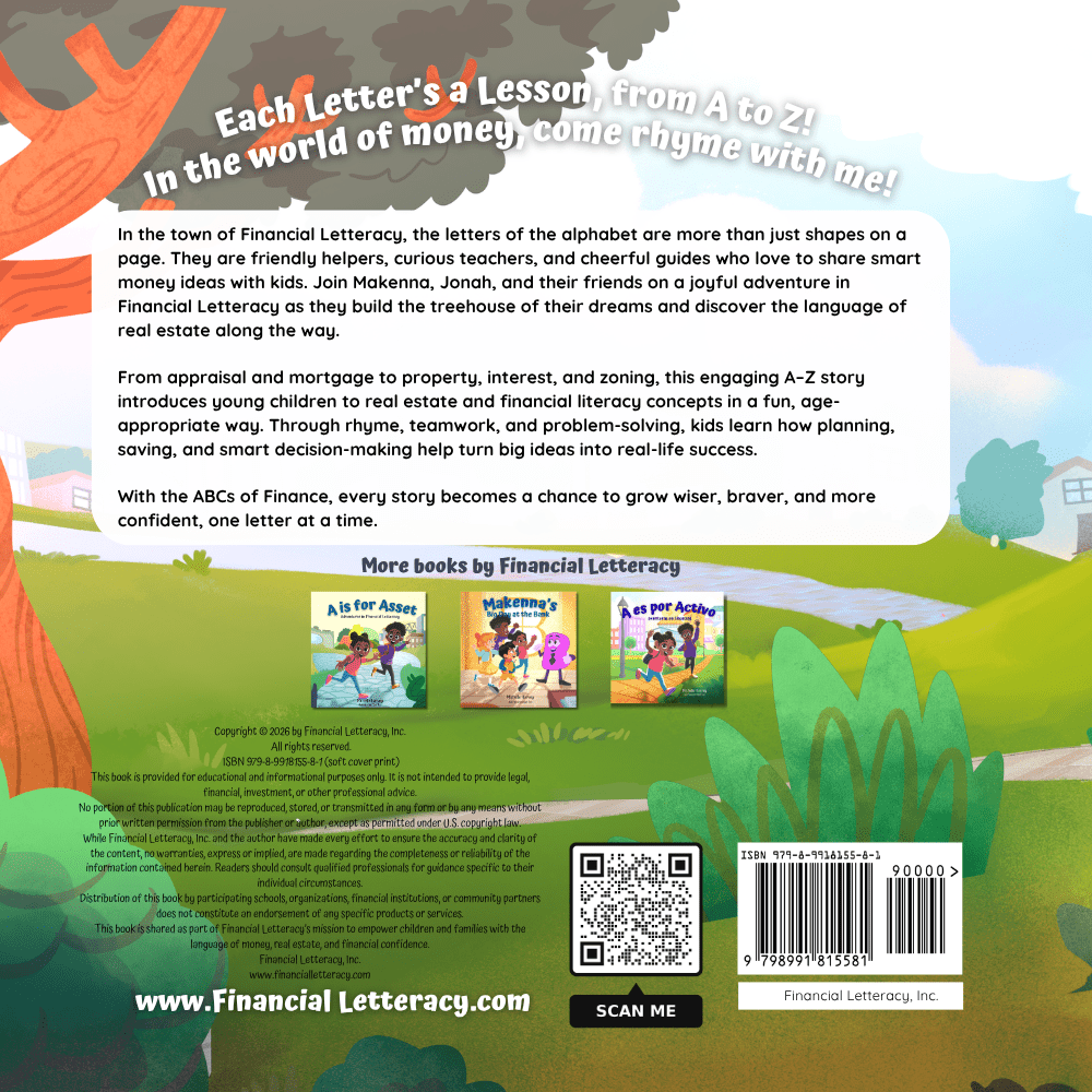 Makenna's Treehouse Dream - Financial Letteracy