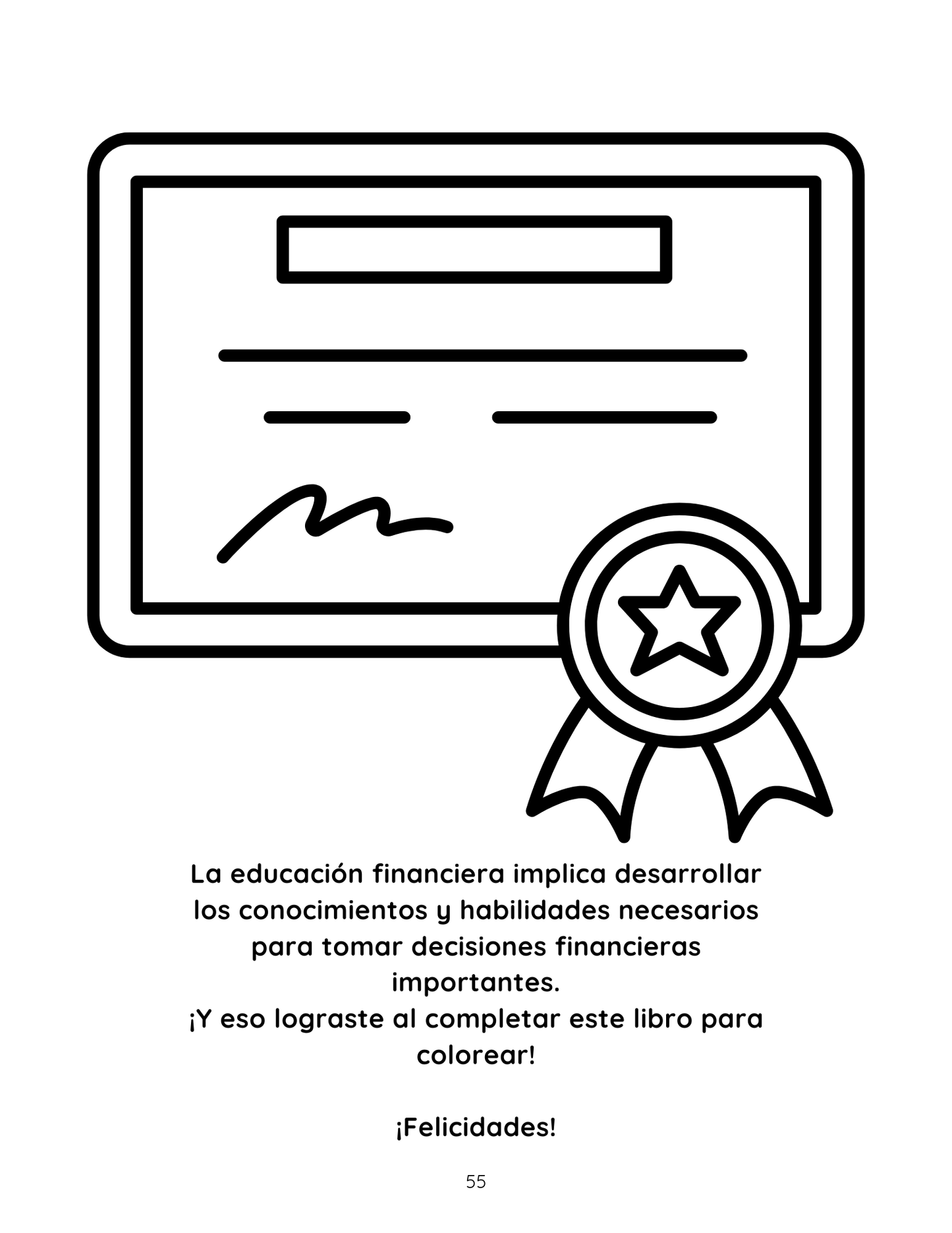 Paquete de 2 Libros: A es por Activo + El ABCs de las Finanzas: Libro para Colorear - Financial Letteracy