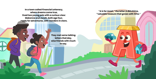 A is for Asset: Adventures in Financial Letteracy (ebook) - Financial Letteracy